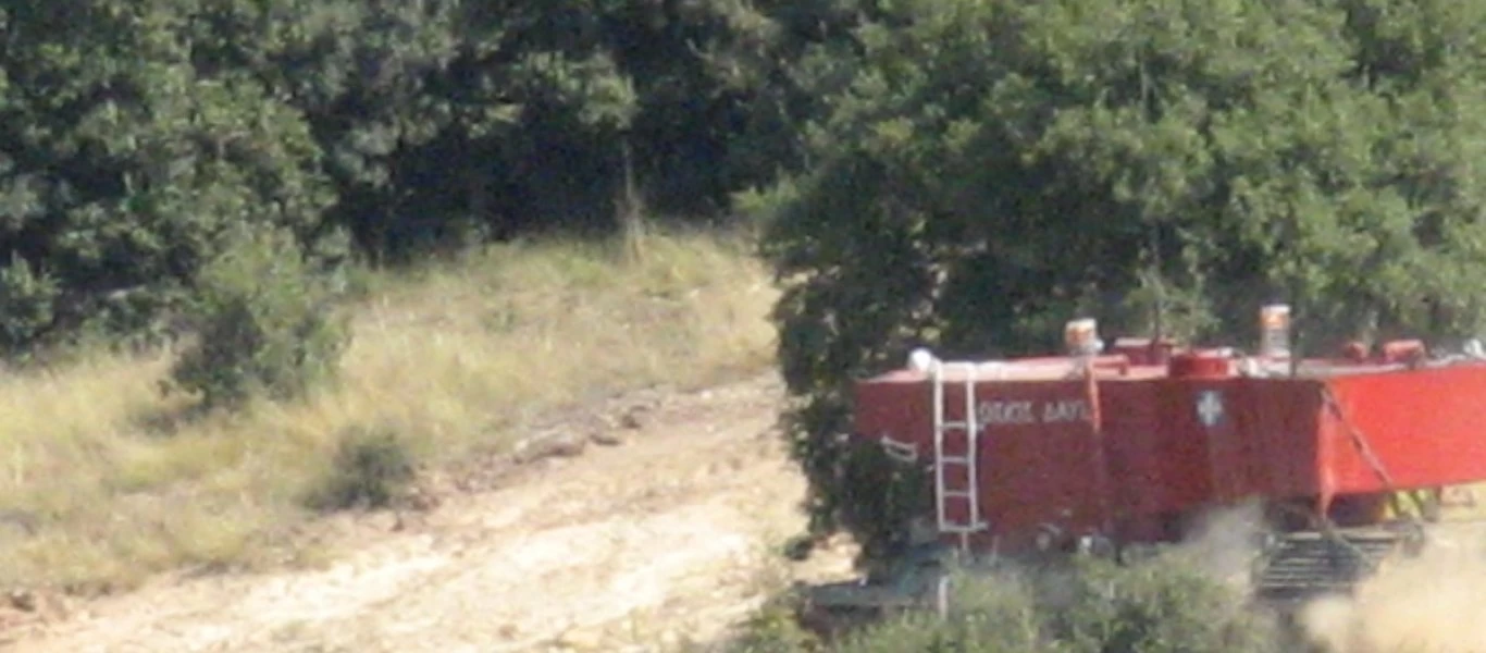 Έβρος: Έπιασε «δουλειά» στις Καστανιές το πυροσβεστικό άρμα «ΔΑΥΙΔ» (βίντεο)